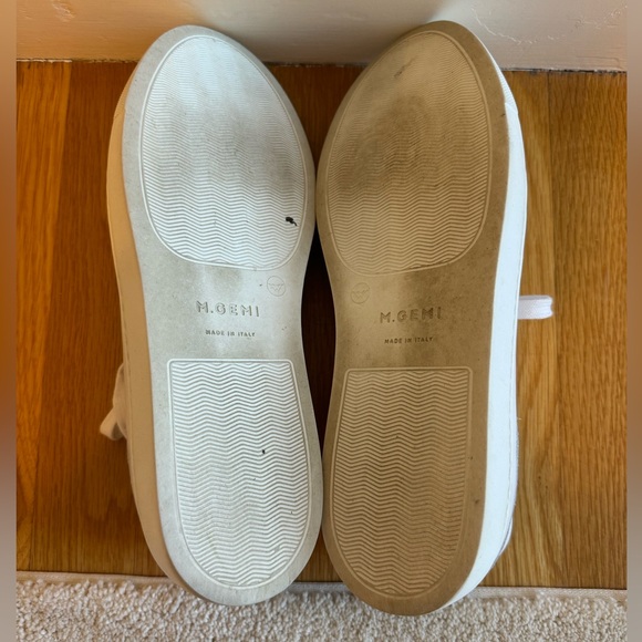 M. Gemi “The Palestra Due” white leather sneaker, size 9.5 (size 40 ½) - Picture 4 of 6